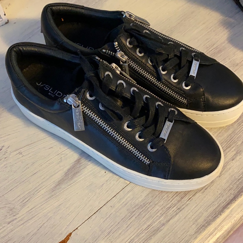 Women’s platform jslides sneakers